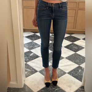Frame Denim Le Skinny de Jeanne mid-rise jean
